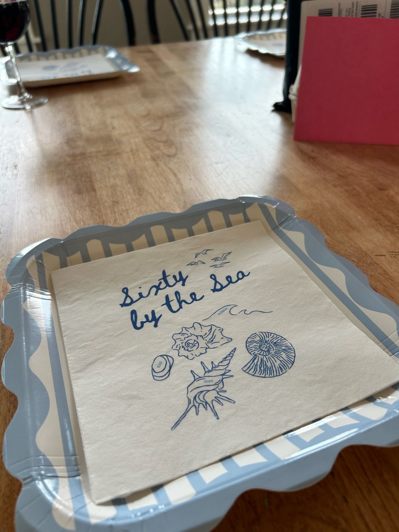 Sixty by the Sea napkin