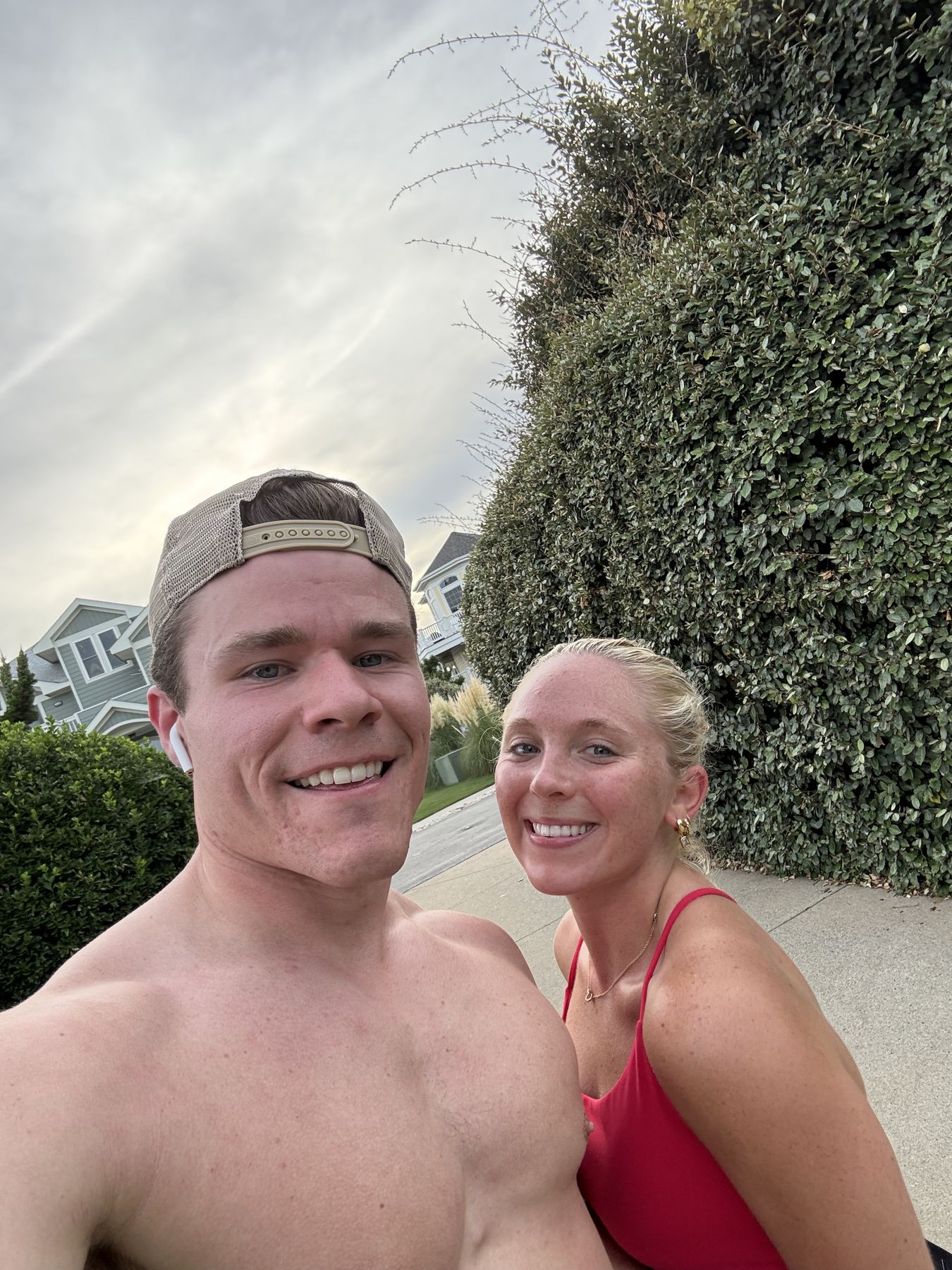 Post-run selfie
