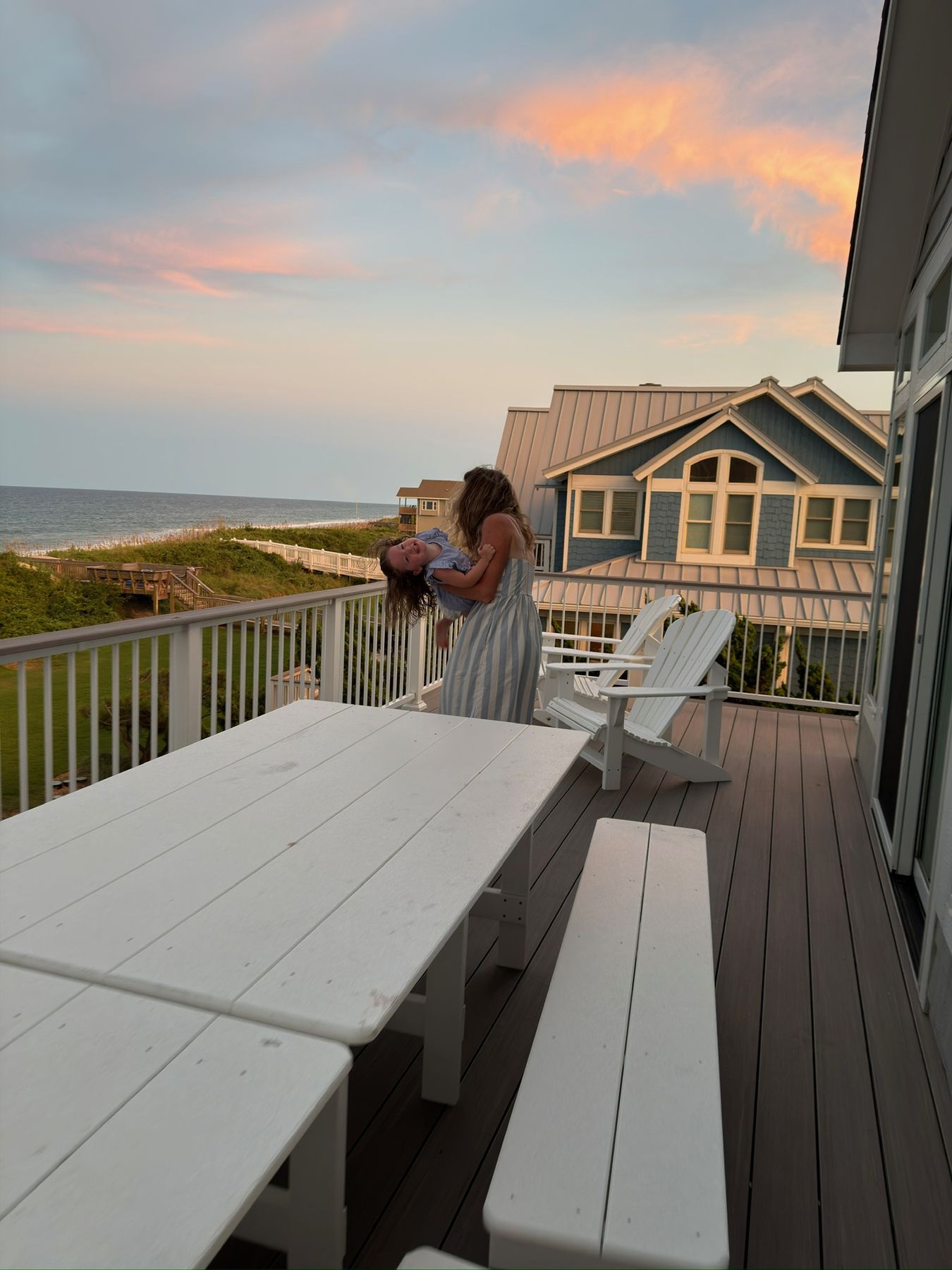 Spinning on the deck