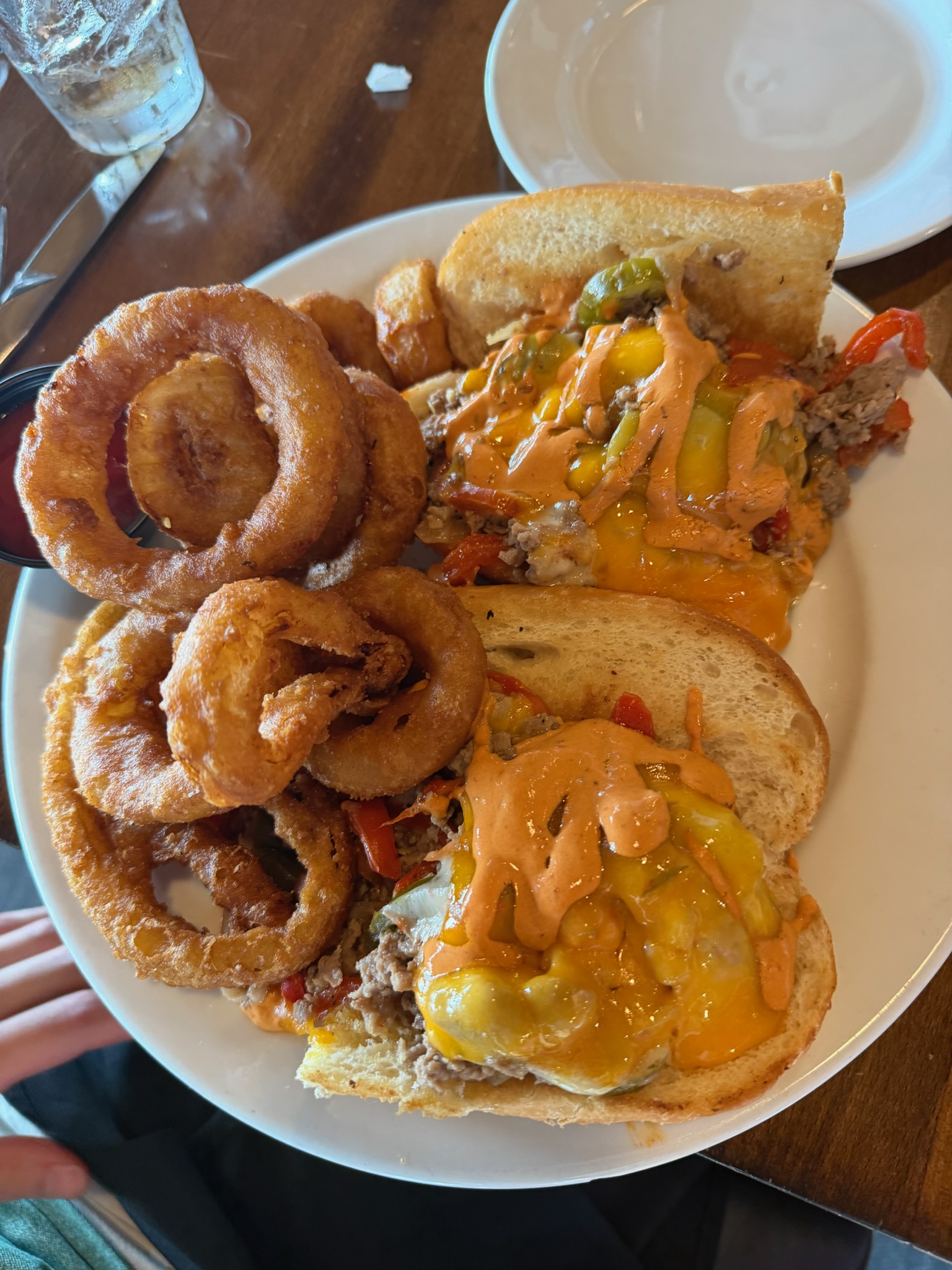 Western philly cheesesteak