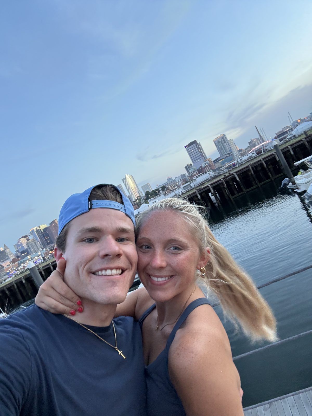 Sunset selfie at Pier 6