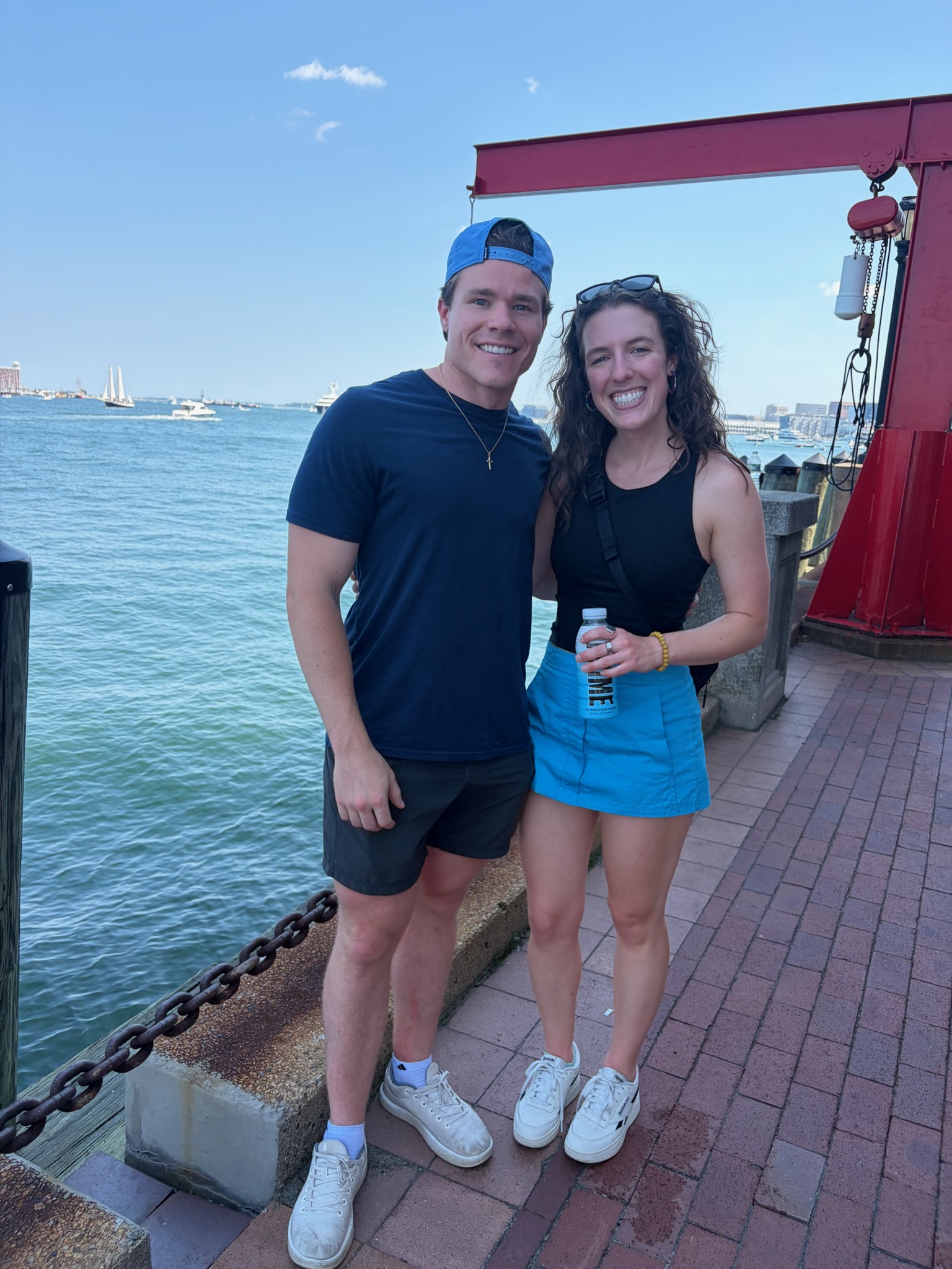 Walking the harbor