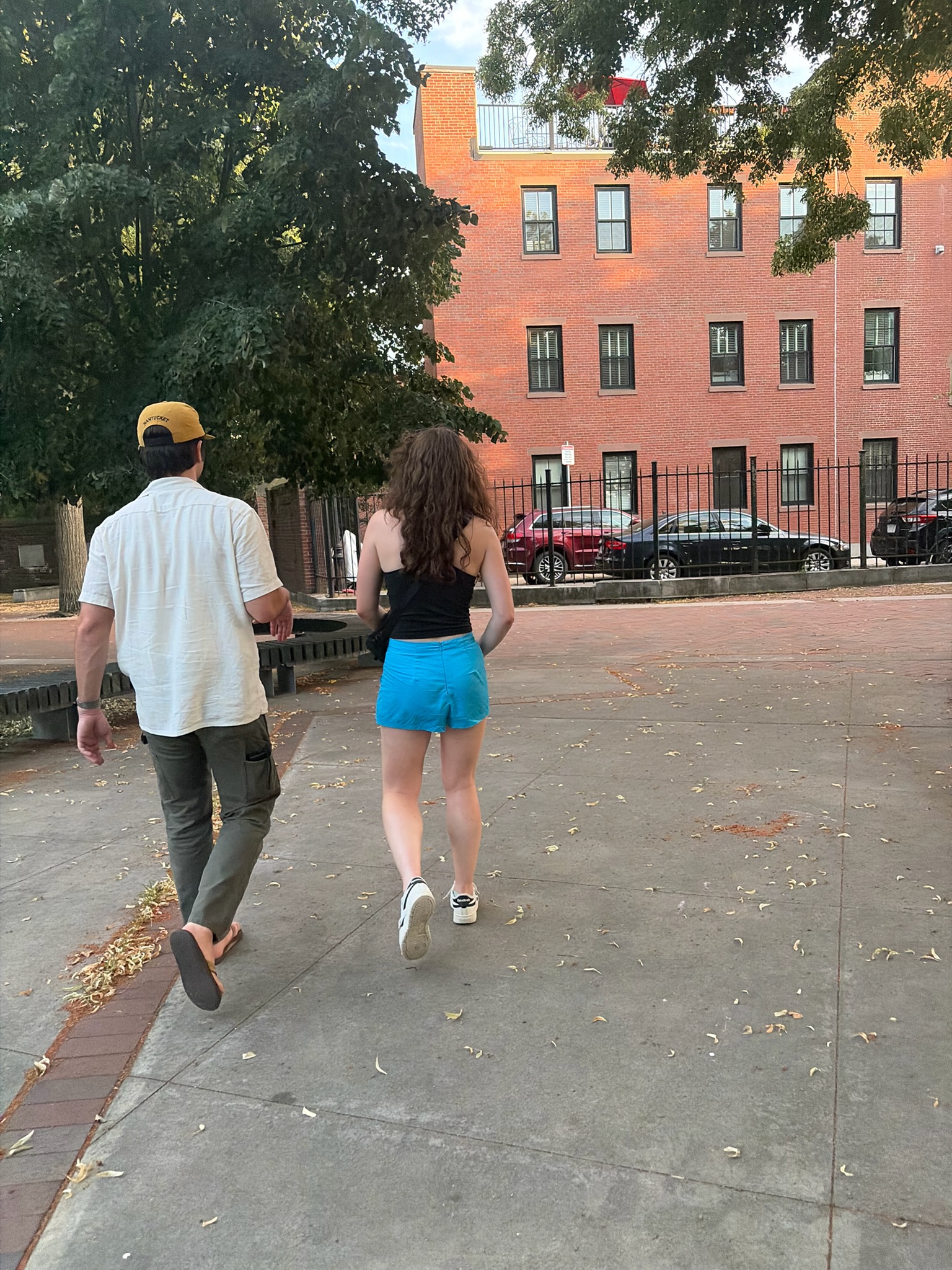 Walking to Charlestown