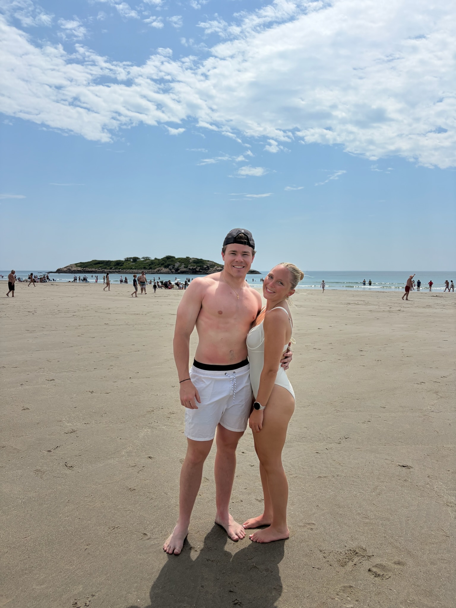 Lane and Aud at Good Harbor Beach