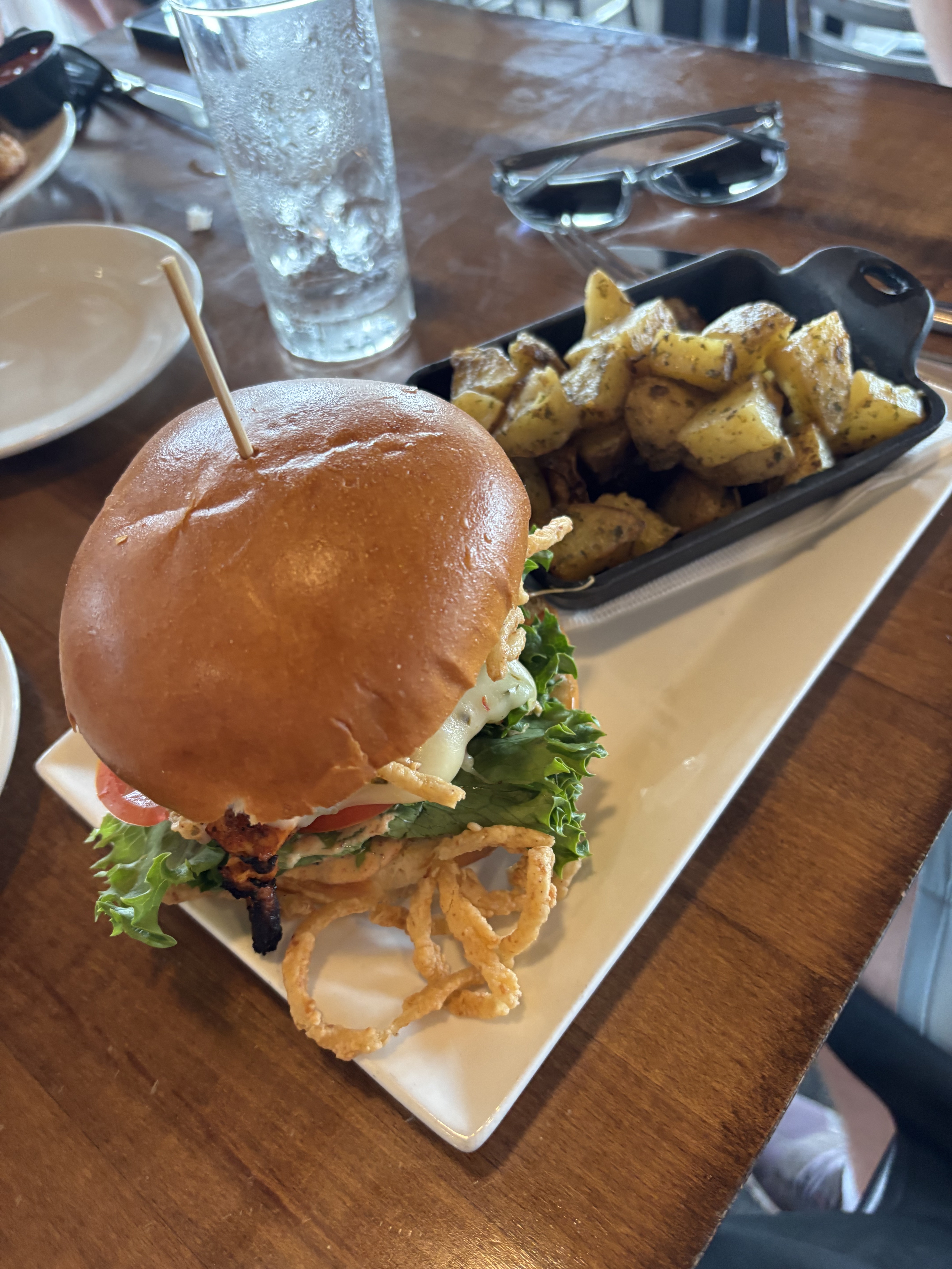 Cajun chicken sandwich