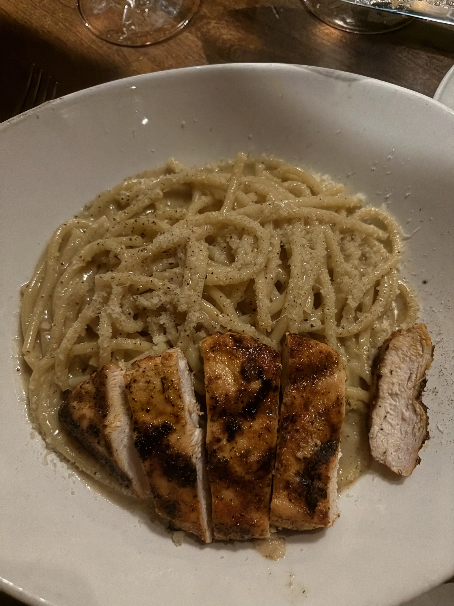Pasta at Bricco