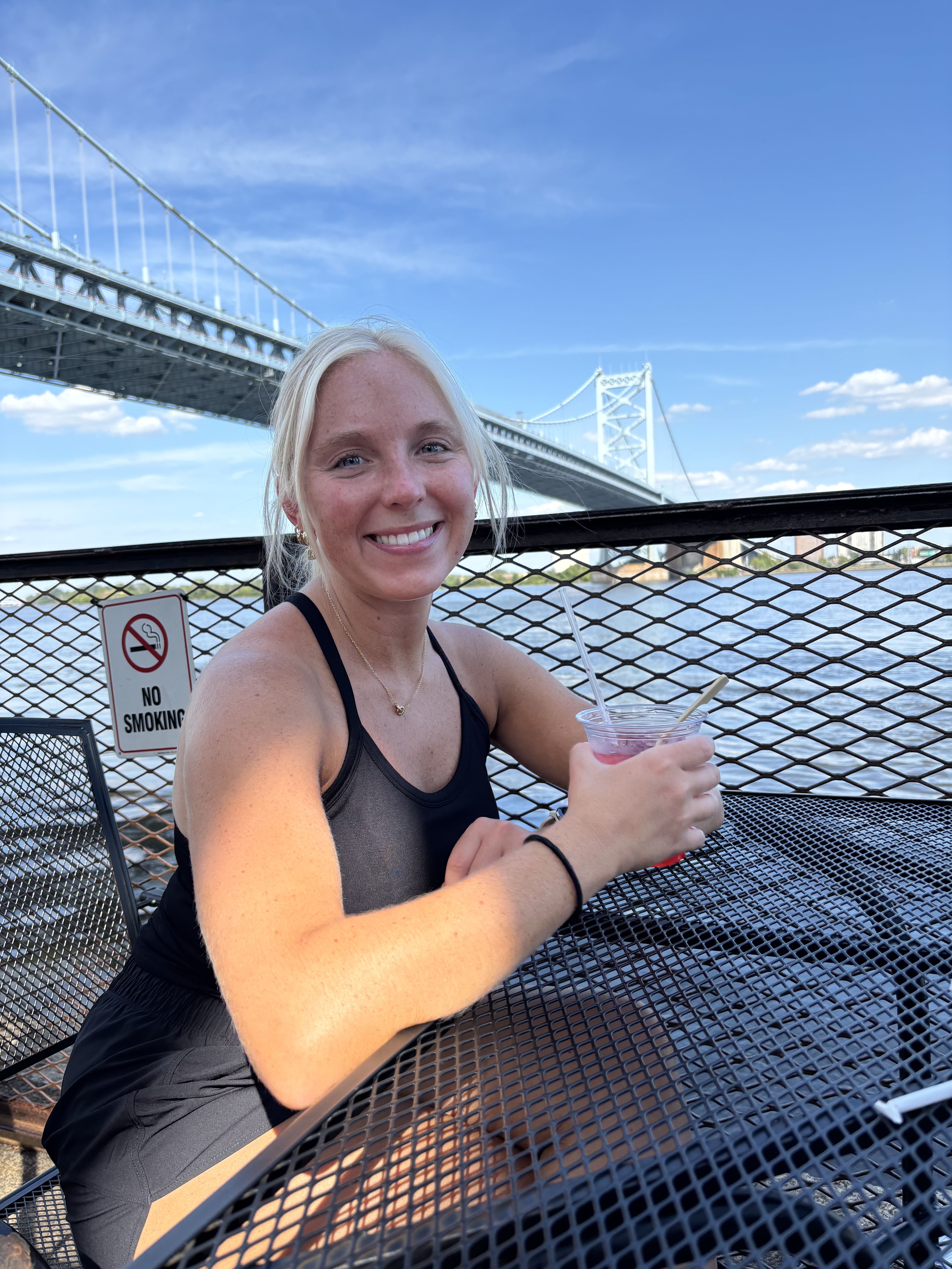 Drinks at Cherry Street Pier