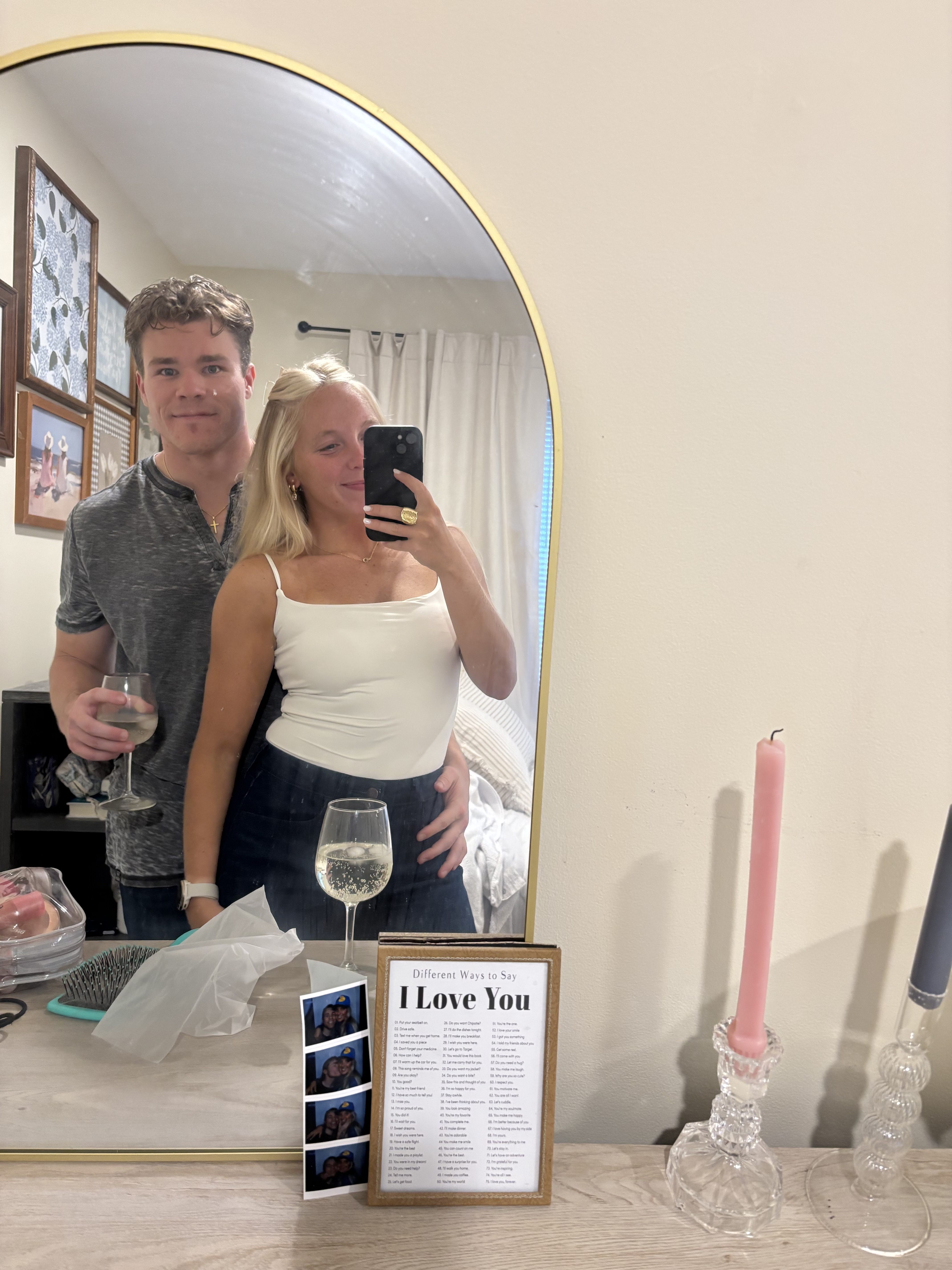 Pregame wine