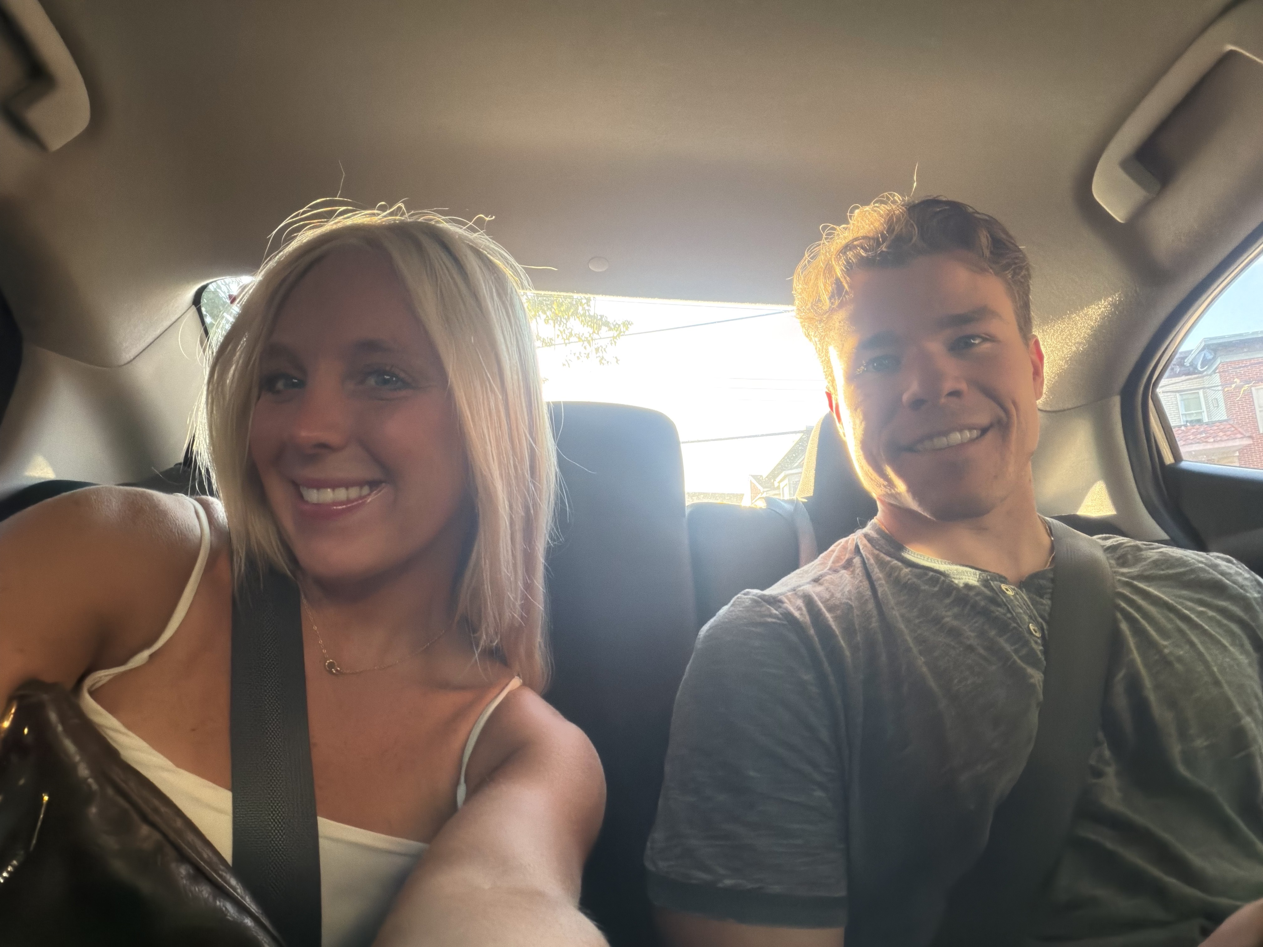 On the way to dinner